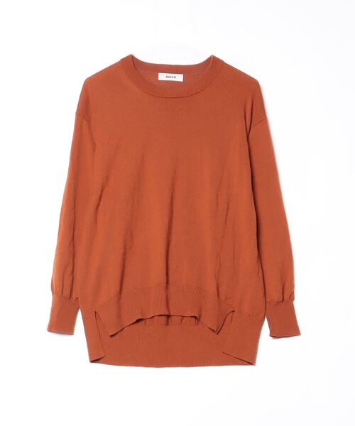 ズッカ　ニット　M ZUCCa（ズッカ）の「チェックインターシャニット/ニット（ニット