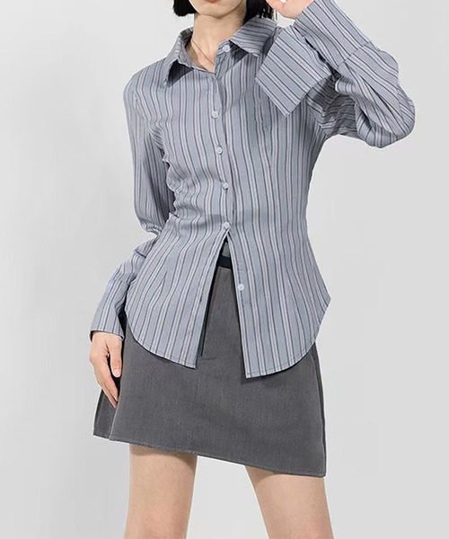 AsheKsha ブラウス シャツ タイトシャツ レディース : ZOZOTOWN
