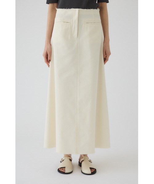 スカート Chino cloth A-line SK チノクロスAラインスカートの画像