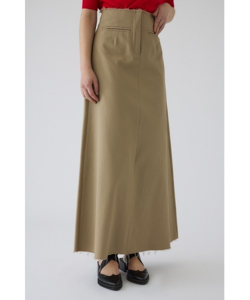 スカート Chino cloth A-line SK チノクロスAラインスカートの画像