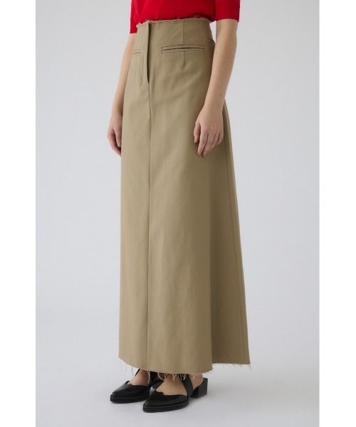 スカート Chino cloth A-line SK チノクロスAラインスカートの画像