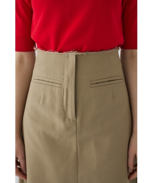 スカート Chino cloth A-line SK チノクロスAラインスカートの画像