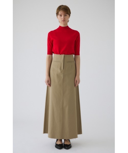 スカート Chino cloth A-line SK チノクロスAラインスカートの画像