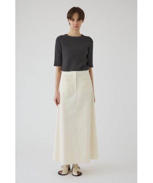 スカート Chino cloth A-line SK チノクロスAラインスカートの画像