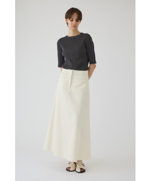 スカート Chino cloth A-line SK チノクロスAラインスカートの画像