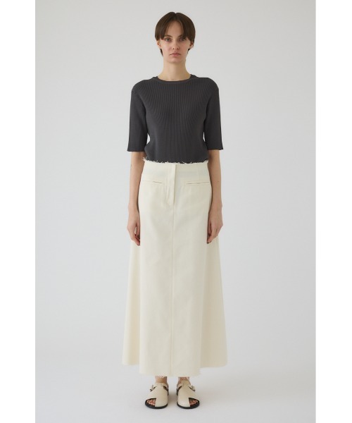 スカート Chino cloth A-line SK チノクロスAラインスカートの画像