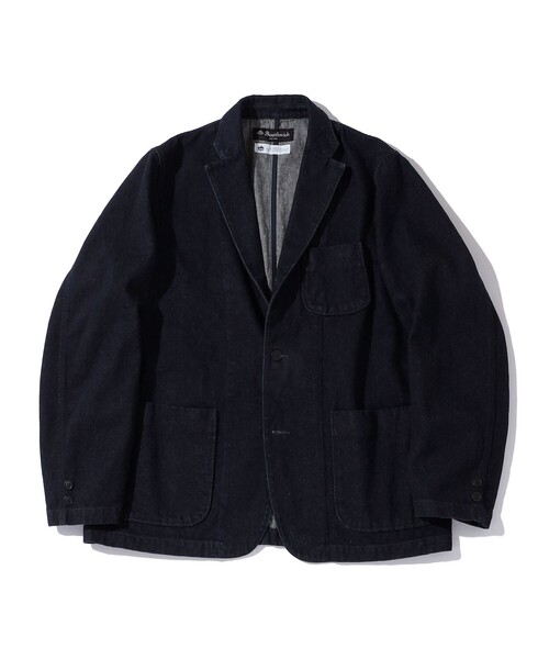 southwick サウスウィック レザー　ジャケット カーコートL ブラック Southwick Gate Label: ウール ネイビー ブレザー｜ SHIPS 公式