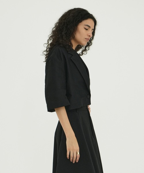 CLANE DAD CROPPED TAILORED JACKETジャケット CLANE（クラネ） ジャケット テーラードジャケット DAD CROPPED