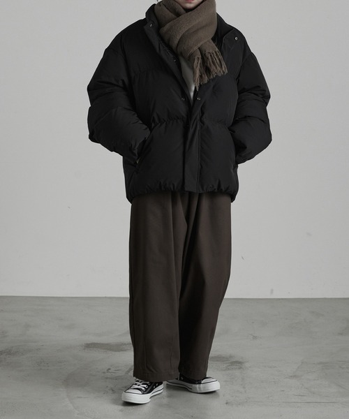 「RUUBON」 ブルゾン L カーキブラウン メンズ_画像4