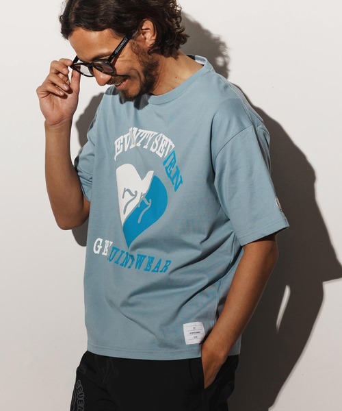seventy seven tシャツ mt9665-middle onz over size S-S t-shirts