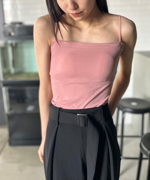tope tube top キャミ tiptop+pocket ティップトッププラスポケット / インナー