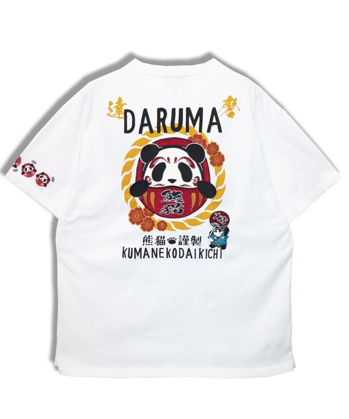 PANDIESTA tシャツ 熊猫大吉ダルマTシャツ(M2) メンズ