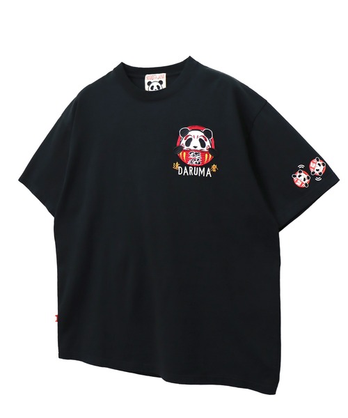 PANDIESTA（パンディエスタ） tシャツ 熊猫大吉ダルマTシャツ(M2