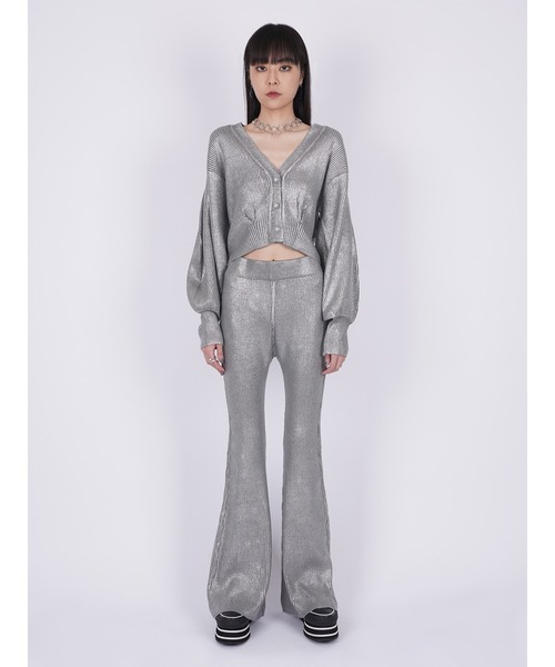 「PAMEO POSE」 イージーパンツ FREE ブラック レディース_画像2