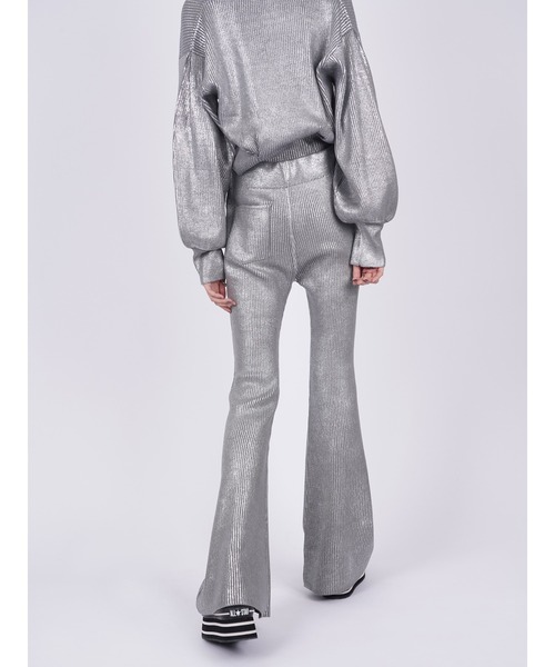 「PAMEO POSE」 イージーパンツ FREE ブラック レディース_画像6