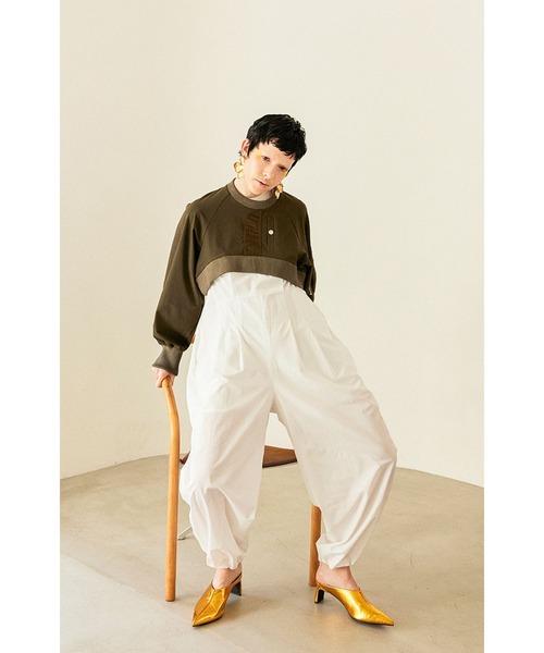 美品 OMMO TUCK BUSTIER ALL IN ONE オールインワン OMMO ONLINE STORE / TUCK BUSTIER ALL IN ONE