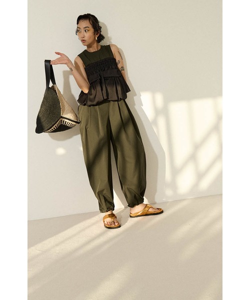 OMMO 新品　TUCK BALLOON PT OMMO ONLINE STORE / TUCK BALLOON PT