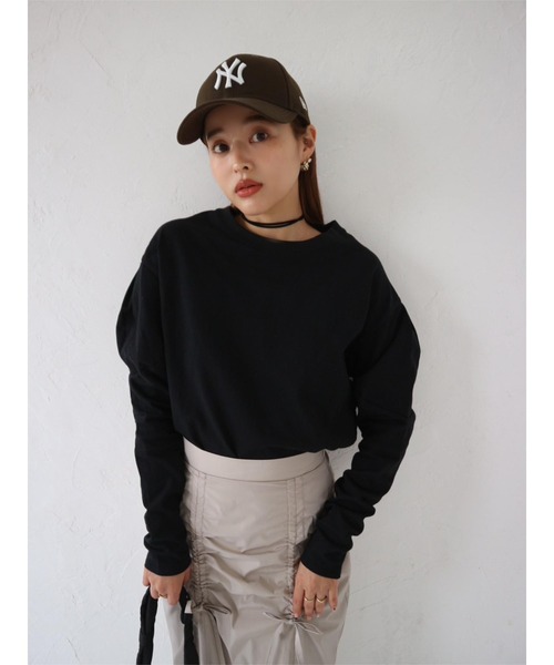 tシャツ Shoulder Puff Sleeve TEE レディース