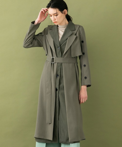 UNITED TOKYO（ユナイテッドトウキョウ） トレンチコート 0 カーキ