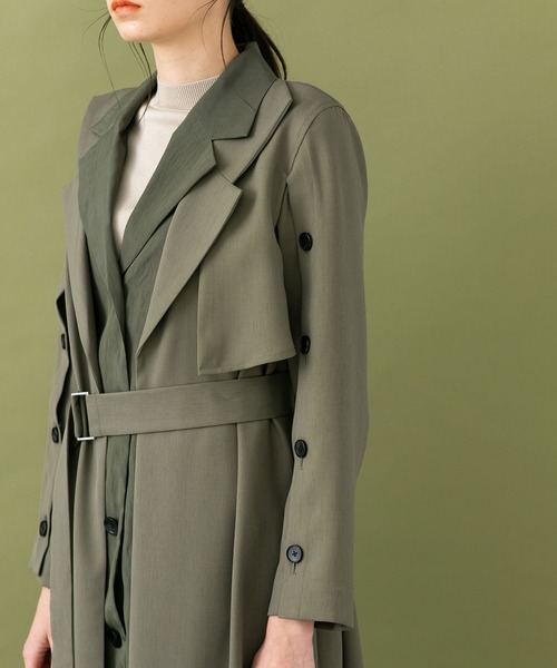UNITED TOKYO（ユナイテッドトウキョウ） トレンチコート 0 カーキ