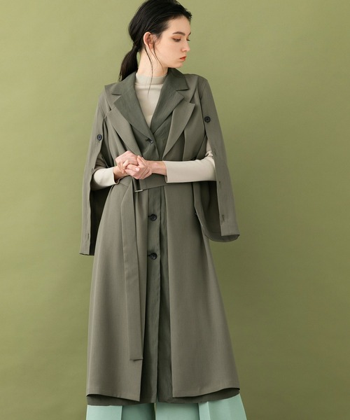 UNITED TOKYO（ユナイテッドトウキョウ） トレンチコート 0 カーキ