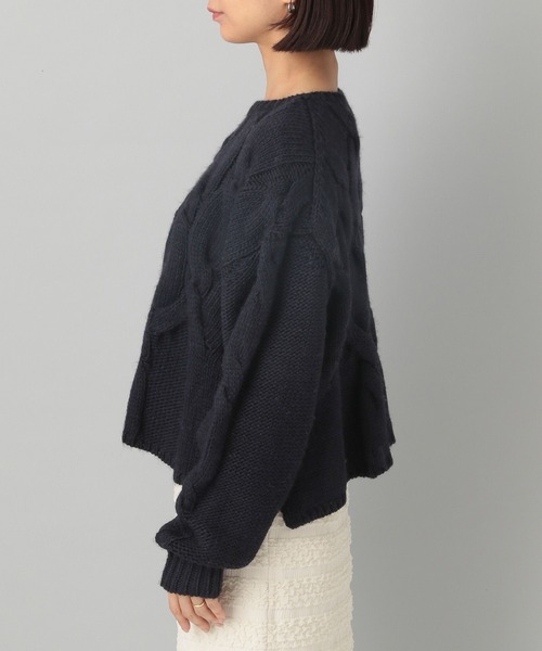 「A part by」 長袖ニット FREE アイボリー レディース_画像9