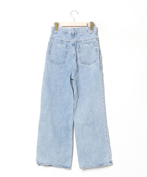 [MERCURYDUO] обработка Denim брюки MEDIUM голубой женский 