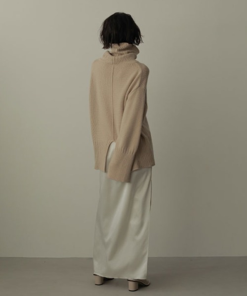 ETRE TOKYO 「ETRE TOKYO」 ロングスカート S ネイビー