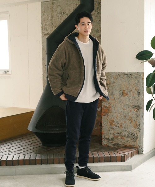 「BAYFLOW」 イージーパンツ MEDIUM ブラック メンズ_画像3