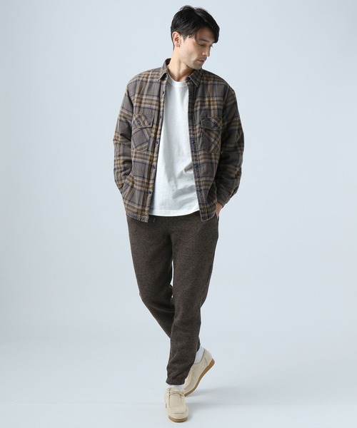 「BAYFLOW」 イージーパンツ MEDIUM ブラック メンズ_画像6