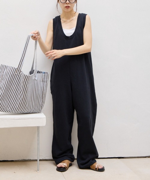 WILLOW サロペット オーバーオール 「willow」「新色追加」スラブ裏毛