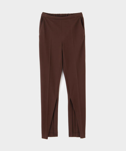 【美品】lephil ルフィル ミニマムストレッチポンチパンツ ダークブラウン LE PHIL（ル フィル） パンツ ミニマムストレッチポンチパンツ