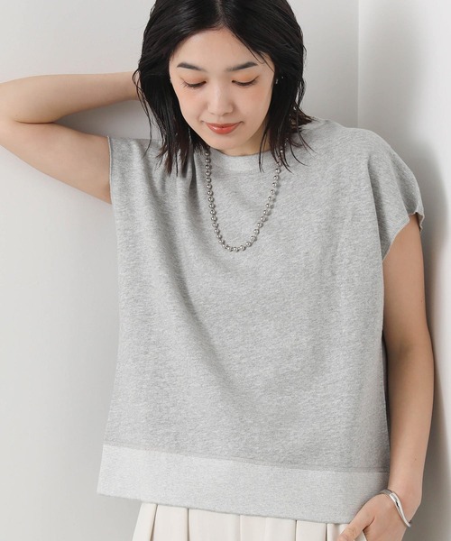 tシャツ ＬＵリネン裏毛フレンチカットソー レディース
