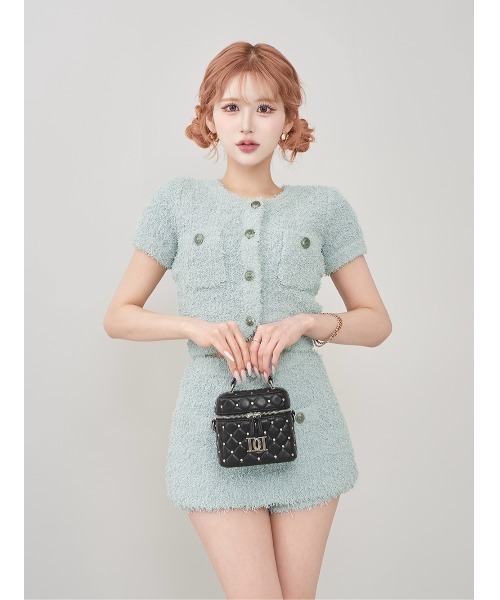 Darich（ダーリッチ） セットアップ カラーツイードニットセットアップ