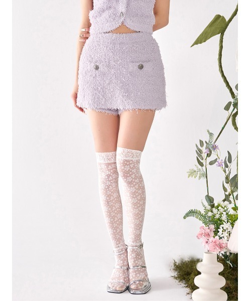 Darich（ダーリッチ） セットアップ カラーツイードニットセットアップ