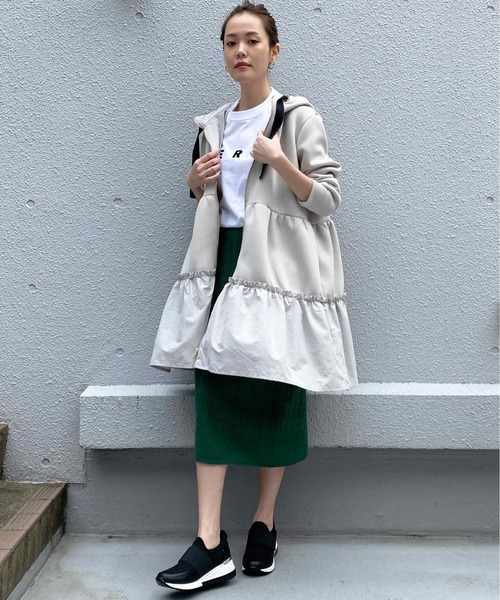 「PICCIN PERLA」 ジップアップパーカー M ブラック レディース PICCIN 「PICCIN」 ジップアップパーカー M ブラック レディース