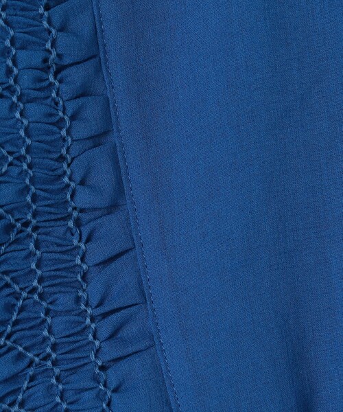 Ballsey ブラウス シャツ コットンクレープ Vネックブラウス