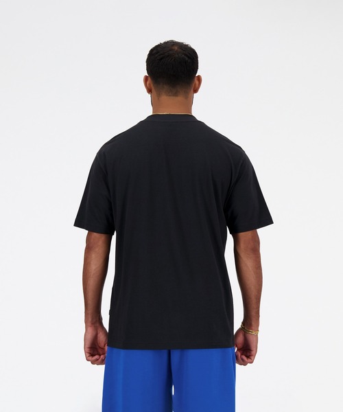 「New Balance」 半袖Tシャツ SMALL オフホワイト メンズ