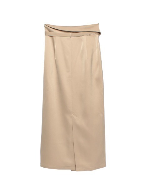 anuans 【定価税込18,700円！新品タグ付き♡】ベージュ ロングスカート anuans 「anuans」 ロングスカート SMALL ベージュ レディース