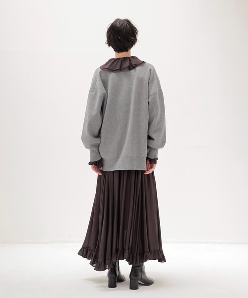 DRESSLAVE（ドレスレイブ） カーディガン cotton cashmere V cardigan