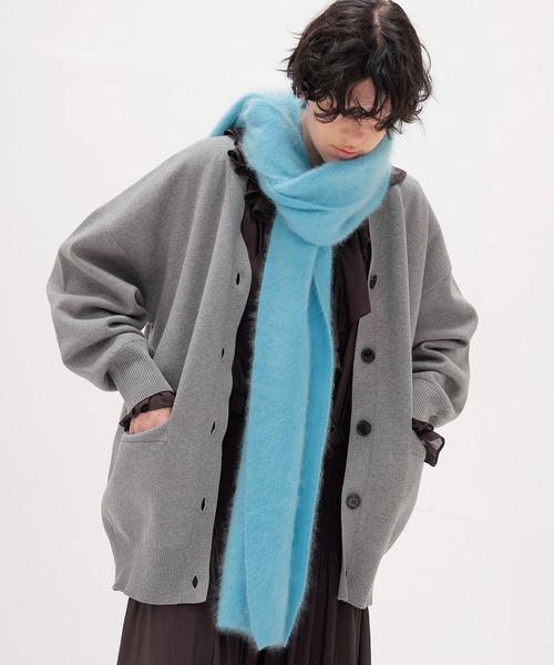 DRESSLAVE（ドレスレイブ） カーディガン cotton cashmere V cardigan