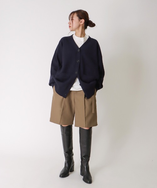 DRESSLAVE（ドレスレイブ） カーディガン cotton cashmere V cardigan