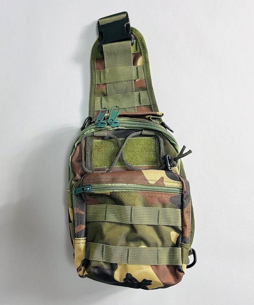 【ブービー】papakoso ショルダーバッグ カモフラージュ柄 ブービー様 専用】papakoso ショルダーバッグ カモフラージュ柄