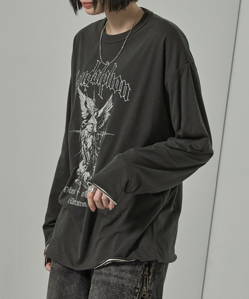 LINKABLE リンカブル フレアタグTシャツ(ボーダー) リンガー ボーダーTシャツ [全4色] – muta Online Store