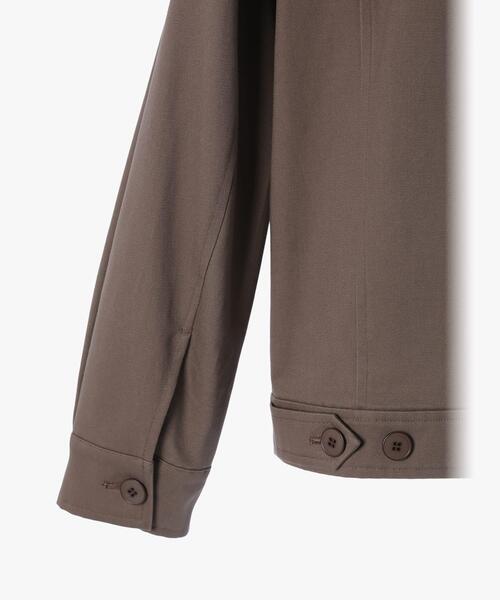アニエスベーのブルゾンジャケット CU32 BLOUSON レザーブルゾン ｜agnès b. FEMME（ファム