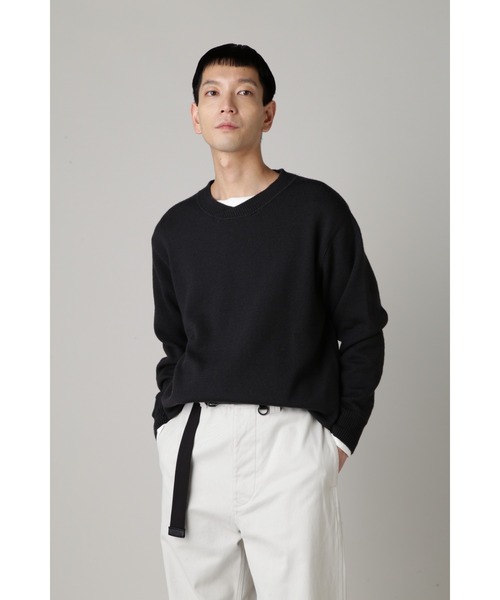 MHL.（エムエイチエル） 長袖ニット MEDIUM ブラック メンズ