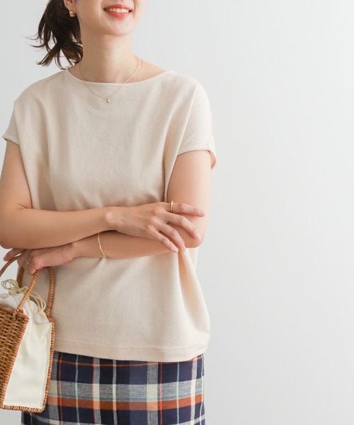 「URBAN RESEARCH DOORS」 ノースリーブトップス MEDIUM ベージュ レディース_画像9