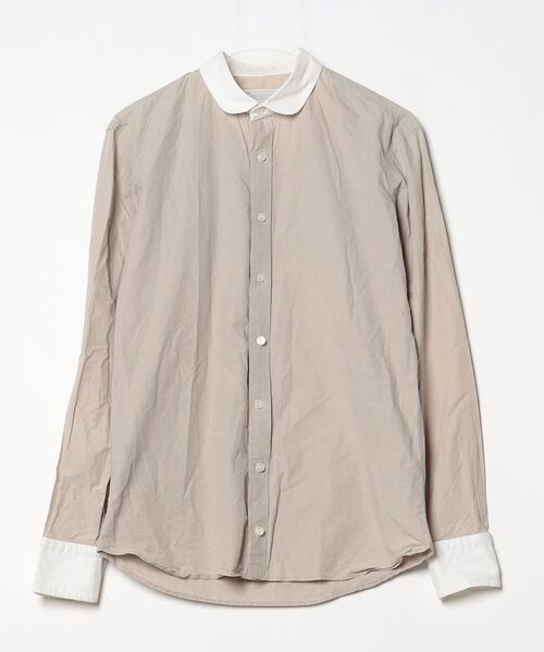 kolor（カラー） 長袖シャツ 2 ベージュ メンズ : ZOZOTOWN Yahoo!店