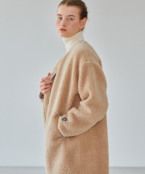 ORCIVAL（オーシバル） ムートンコート 2 ベージュ レディース