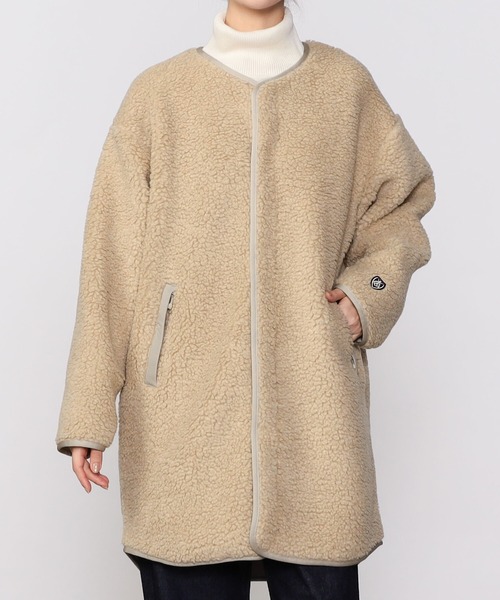 ORCIVAL（オーシバル） ムートンコート 2 ベージュ レディース